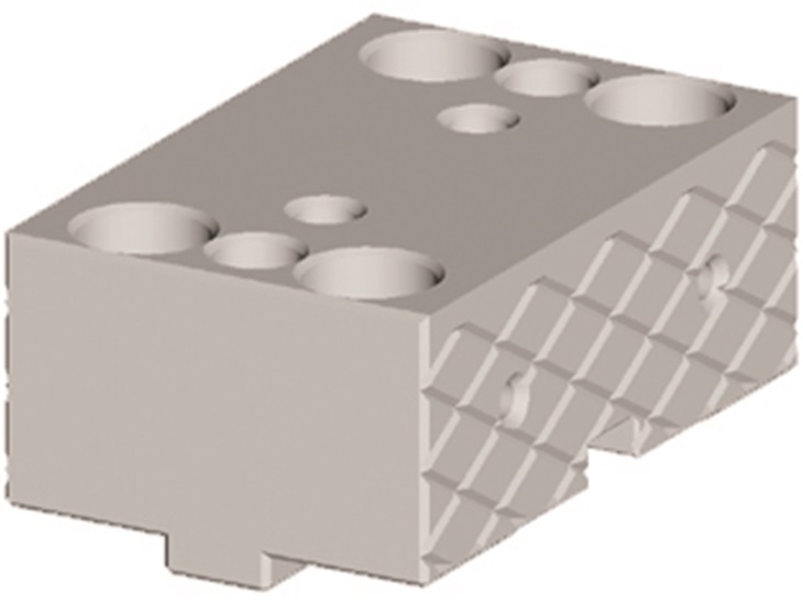 Feste rhomboid-rhomboid Spannbacke 100 mm