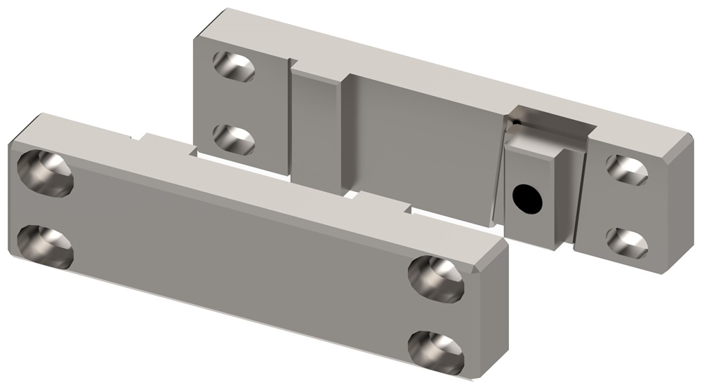 Vise-vise and vise-module couplings 125mm (pair)