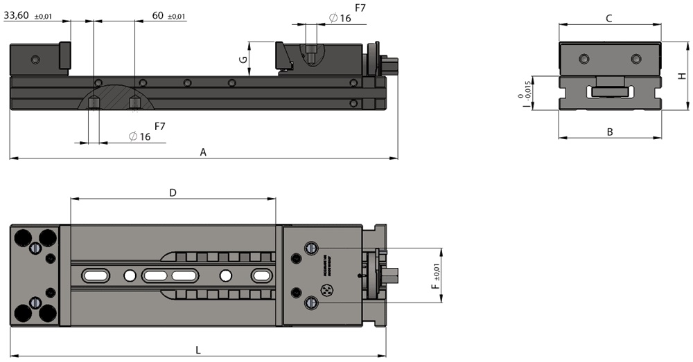 Modular FD 150x300mm