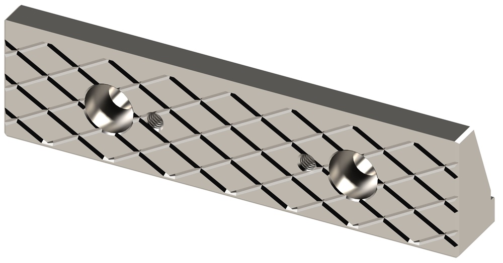 Descending jaw with diamond drawing 150mm