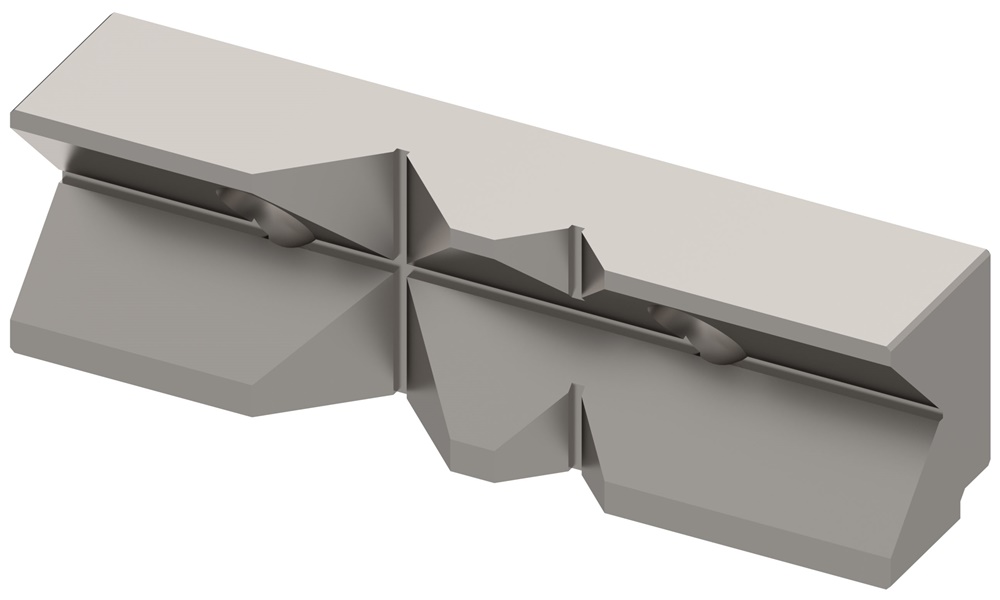 Mâchoire fixe en « V » de 200 mm