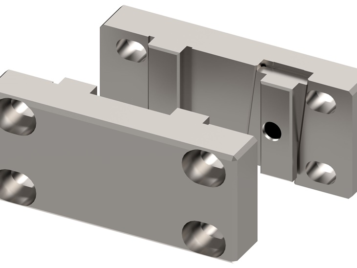 Vise-vise and vise-module couplings 175/200mm (pair)