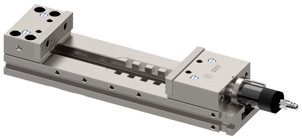 Hydraulic modular vise GF 150x300mm without hydraulic unit