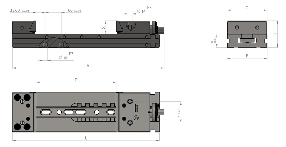 Modulare GD 150x600mm