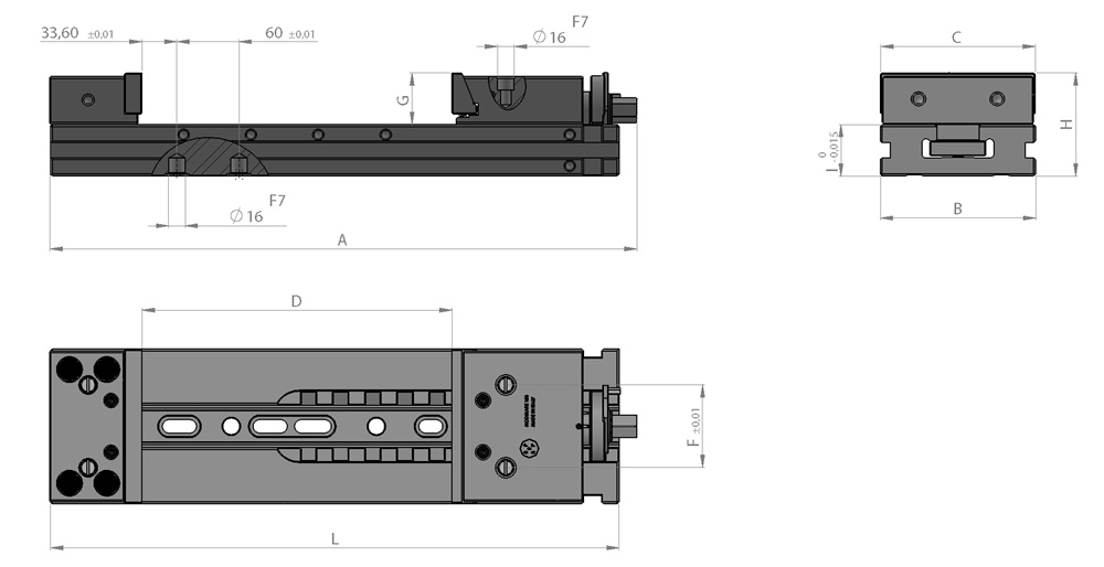 Modular FD 150x600mm