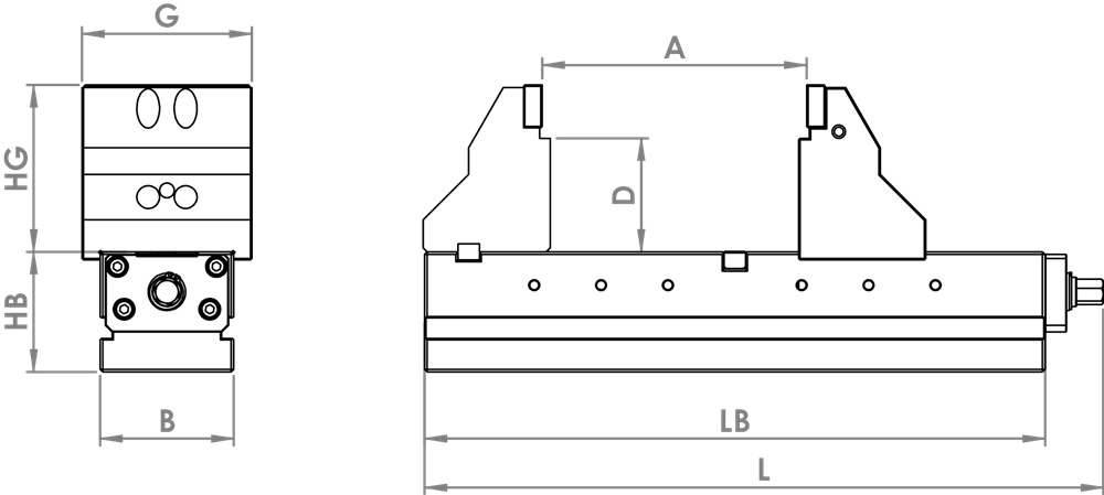 Morse 5 assi versione semplice