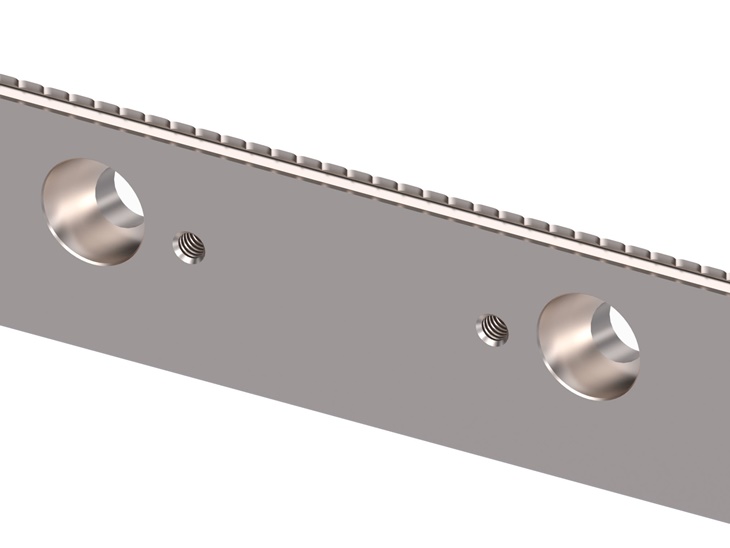 Mâchoire fixe « Piranha » de 175 mm